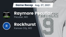 Recap: Raymore Peculiar  vs. Rockhurst  2021