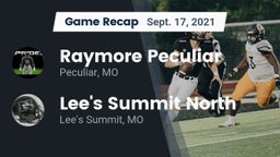 Recap: Raymore Peculiar  vs. Lee's Summit North  2021