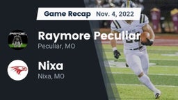 Recap: Raymore Peculiar  vs. Nixa  2022