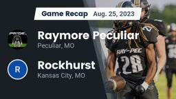 Recap: Raymore Peculiar  vs. Rockhurst  2023