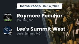 Recap: Raymore Peculiar  vs. Lee's Summit West  2023