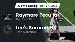 Recap: Raymore Peculiar  vs. Lee's Summit HS 2023