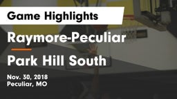 Raymore-Peculiar  vs Park Hill South  Game Highlights - Nov. 30, 2018