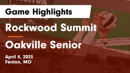 Rockwood Summit  vs Oakville Senior  Game Highlights - April 4, 2023