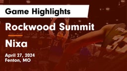 Rockwood Summit  vs Nixa  Game Highlights - April 27, 2024