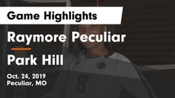 Raymore Peculiar  vs Park Hill  Game Highlights - Oct. 24, 2019
