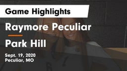 Raymore Peculiar  vs Park Hill  Game Highlights - Sept. 19, 2020