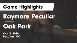 Raymore Peculiar  vs Oak Park  Game Highlights - Oct. 3, 2020