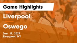 Liverpool  vs Oswego  Game Highlights - Jan. 19, 2024