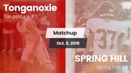 Matchup: Tonganoxie High vs. SPRING HILL  2018