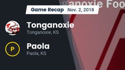 Recap: Tonganoxie  vs. Paola  2018