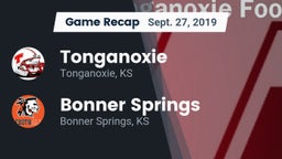 Recap: Tonganoxie  vs. Bonner Springs  2019
