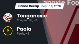 Recap: Tonganoxie  vs. Paola  2020