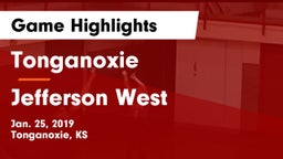 Tonganoxie  vs Jefferson West  Game Highlights - Jan. 25, 2019