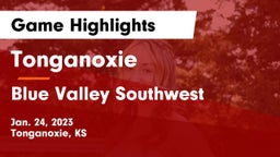 Tonganoxie  vs Blue Valley Southwest  Game Highlights - Jan. 24, 2023