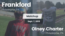 Matchup: Frankford High vs. Olney Charter  2019
