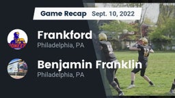 Recap: Frankford  vs. Benjamin Franklin  2022