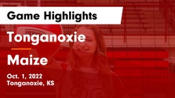 Tonganoxie  vs Maize Game Highlights - Oct. 1, 2022