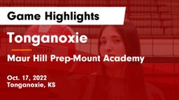 Tonganoxie  vs Maur Hill Prep-Mount Academy  Game Highlights - Oct. 17, 2022