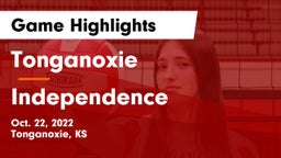 Tonganoxie  vs Independence  Game Highlights - Oct. 22, 2022