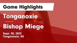 Tonganoxie  vs Bishop Miege  Game Highlights - Sept. 30, 2023