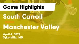 South Carroll  vs Manchester Valley  Game Highlights - April 4, 2023