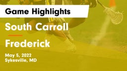 South Carroll  vs Frederick  Game Highlights - May 5, 2022