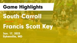 South Carroll  vs Francis Scott Key  Game Highlights - Jan. 17, 2023