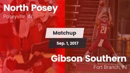 Matchup: North Posey vs. Gibson Southern  2017