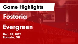 Fostoria  vs Evergreen  Game Highlights - Dec. 28, 2019