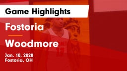 Fostoria  vs Woodmore  Game Highlights - Jan. 10, 2020