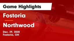 Fostoria  vs Northwood  Game Highlights - Dec. 29, 2020