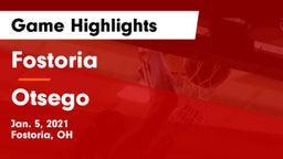 Fostoria  vs Otsego  Game Highlights - Jan. 5, 2021