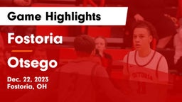 Fostoria  vs Otsego  Game Highlights - Dec. 22, 2023
