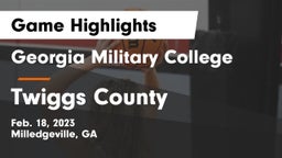 Georgia Military College  vs Twiggs County  Game Highlights - Feb. 18, 2023