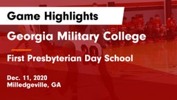 Georgia Military College  vs First Presbyterian Day School Game Highlights - Dec. 11, 2020