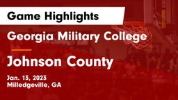 Georgia Military College  vs Johnson County  Game Highlights - Jan. 13, 2023