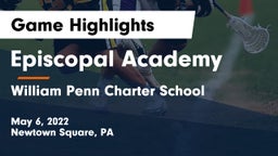 Episcopal Academy vs William Penn Charter School Game Highlights - May 6, 2022