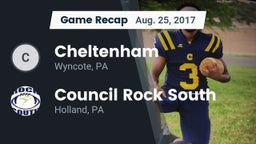 Recap: Cheltenham  vs. Council Rock South  2017