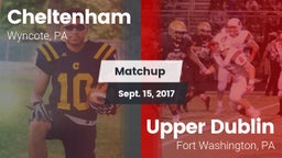 Matchup: Cheltenham High vs. Upper Dublin  2017