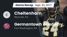 Recap: Cheltenham  vs. Germantown Academy 2017