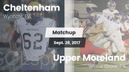 Matchup: Cheltenham High vs. Upper Moreland  2017