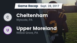 Recap: Cheltenham  vs. Upper Moreland  2017