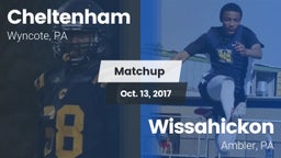 Matchup: Cheltenham High vs. Wissahickon  2017