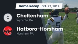 Recap: Cheltenham  vs. Hatboro-Horsham  2017