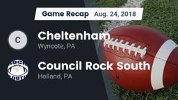 Recap: Cheltenham  vs. Council Rock South  2018