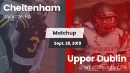 Matchup: Cheltenham High vs. Upper Dublin  2018