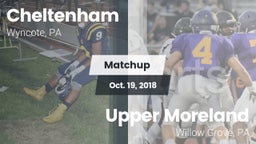 Matchup: Cheltenham High vs. Upper Moreland  2018