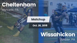 Matchup: Cheltenham High vs. Wissahickon  2018