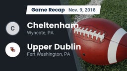 Recap: Cheltenham  vs. Upper Dublin  2018